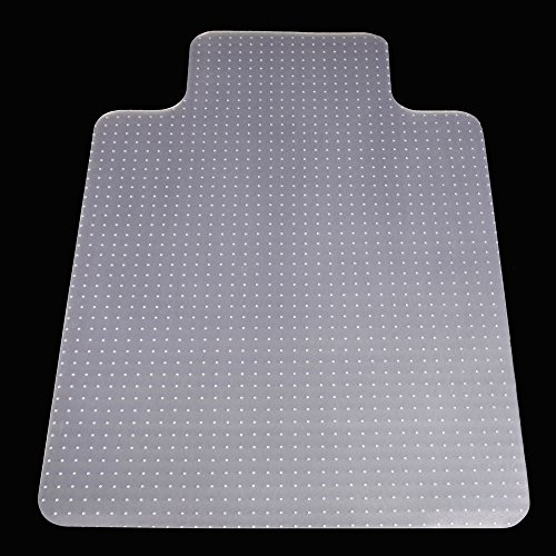0886961028624 - ANTI-FATIGUE OFFICE CHAIR MATS WITH NAIL FOR HARD WOOD FLOOR PVC MATTE 48 X 36 FROM SALLYMALL -0.08 THICK WITH NO BPA PHTHALATES, ODORLESS