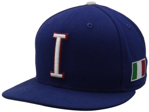 0887143236561 - WORLD BASEBALL CLASSIC 2013 ITALY OFFICIAL ON-FIELD 5950 FITTED CAP, BLUE, 6-7/8