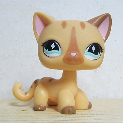 BES88 LITTLEST PET SHOP LPS SHORT HAIR KITTY CAT YELLOW CREAM BROWN STRIPE  VERY RARE - GTIN/EAN/UPC 8871471101587 - Product Details - Cosmos
