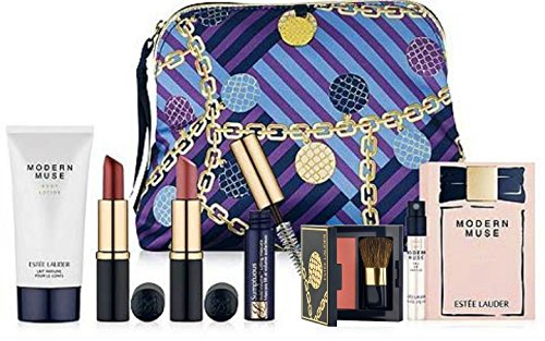 0887167099869 - NEW ESTEE LAUDER 2014 FALL 8 PCS SKINCARE MAKEUP GIFT SET $125+ VALUE WITH COSMETIC BAG