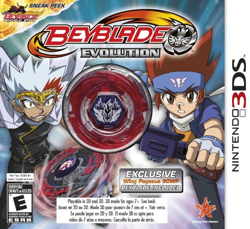 0887195000158 - BEYBLADE: EVOLUTION COLLECTOR'S EDITION WITH WING PEGASUS - NINTENDO 3DS