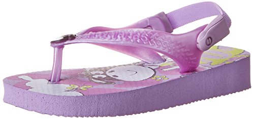 0887252125640 - HAVAIANAS BABY PETS THONG SANDAL (TODDLER), SOFT LILAC, 23 BR(8 M US TODDLER)