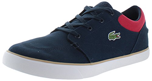 0887255993796 - LACOSTE MEN'S BAYLISS 116 2 FASHION SNEAKER, NAVY/RED, 10.5 M US