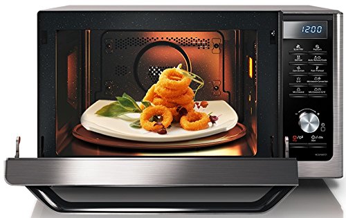 0887276045900 - SAMSUNG MC11H6033CT COUNTERTOP CONVECTION MICROWAVE WITH 1.1 CU. FT. CAPACITY, SLIM FRY TECHNOLOGY, GRILLING ELEMENT, CERAMIC ENAMEL INTERIOR, DROP DOWN DOOR, AND ECO MODE IN STAINLESS STEEL