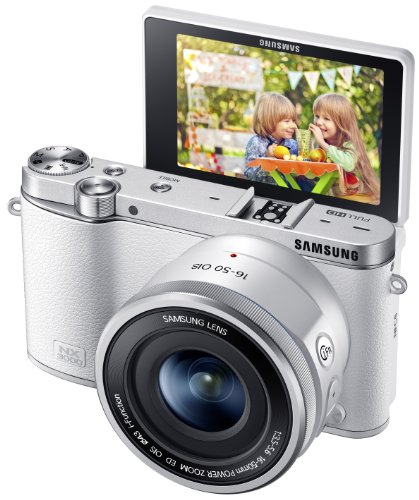 0887276058191 - SAMSUNG NX3000 WIRELESS SMART 20.3MP MIRRORLESS DIGITAL CAMERA WITH 16-50MM OIS POWER ZOOM LENS AND FLASH (WHITE)