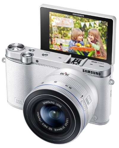 0887276058290 - SAMSUNG NX3000 WIRELESS SMART 20.3MP MIRRORLESS DIGITAL CAMERA WITH 20-50MM COMPACT ZOOM AND FLASH (WHITE)