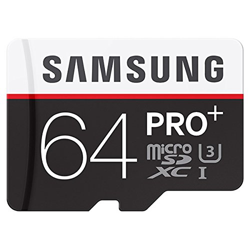 0887276079943 - SAMSUNG MICROSDXC 64GB PRO PLUS MEMORY CARD WITH ADAPTER, 95MB/S READ / 90MB/S W