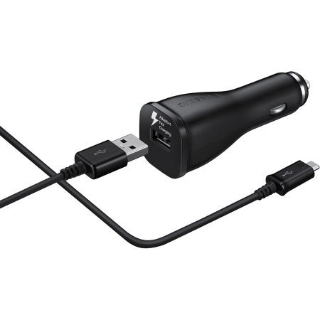 0887276096766 - SAMSUNG CAR CHARGER FOR SAMSUNG DEVICES - RETAIL PACKAGING - BLACK SAPPHIRE