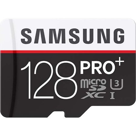 0887276132976 - SAMSUNG - PRO+ 128GB MICROSD CLASS 10 MEMORY CARD - BLACK