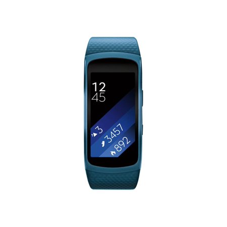 0887276167855 - SAMSUNG - GEAR FIT2 FITNESS WATCH + HEART RATE (LARGE) - BLUE