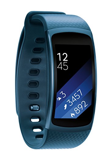 0887276171425 - SAMSUNG - GEAR FIT2 FITNESS WATCH + HEART RATE (SMALL) - BLUE