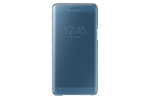 0887276181059 - SAMSUNG GALAXY NOTE7 CASE S-VIEW CLEAR FLIP COVER - BLUE