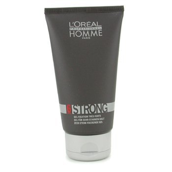 0887276348438 - PROFESSIONNEL HOMME STRONG - STRONG HOLD GEL - L'OREAL - PROFESSIONAL HOMME - HAIR CARE - 150ML/5OZ BY L'OREAL PARIS