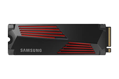 0887276656991 - SAMSUNG 990 PRO W/ HEATSINK SSD 2TB PCIE 4.0 M.2 INTERNAL SOLID STATE HARD DRIVE, FASTEST SPEED FOR GAMING, HEAT CONTROL, DIRECT STORAGE AND MEMORY EXPANSION, COMPATIBLE W/ PLAYSTATION5, MZ-V9P2T0CW