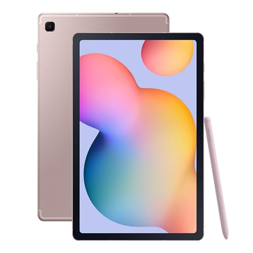 0887276843322 - SAMSUNG GALAXY TAB S6 LITE 10.4 64GB WIFI ANDROID TABLET W/ S PEN INCLUDED, GAMING READY, LONG BATTERY LIFE, SLIM METAL DESIGN, DEX, AKG DUAL SPEAKERS, US VERSION,CHIFFON PINK,AMAZON EXCLUSIVE
