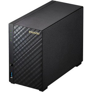 0887372001077 - ASUSTOR AS1002T V2, 2-BAY NAS (DISKLESS), MARVELL ARMADA 1.6GHZ DUAL-CORE, PERSONAL CLOUD NAS