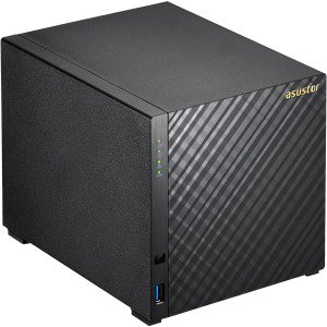 0887372001084 - ASUSTOR AS1004T V2, 4-BAY NAS (DISKLESS), MARVELL ARMADA 1.6GHZ DUAL-CORE, PERSONAL CLOUD NAS