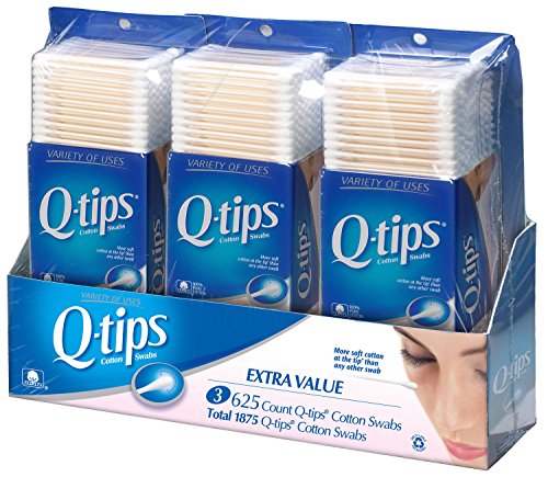 Q-tips 22127 30-Count Cotton Swabs Travel Pack - 36/Case