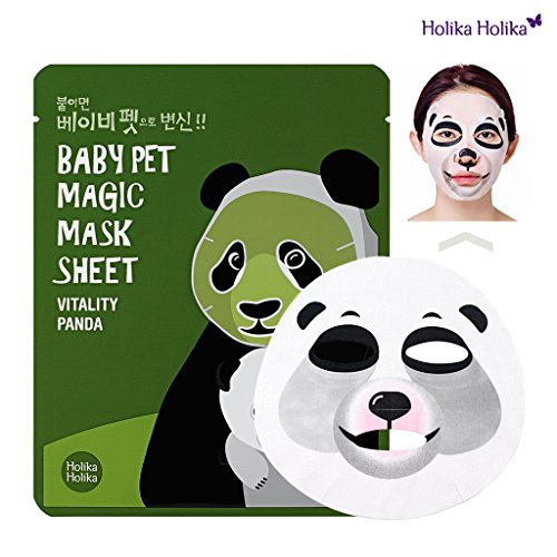 0887406035191 - BABY PET MAGIC MASK SHEET 22ML #VITALITY PANDA (10 SHEET)