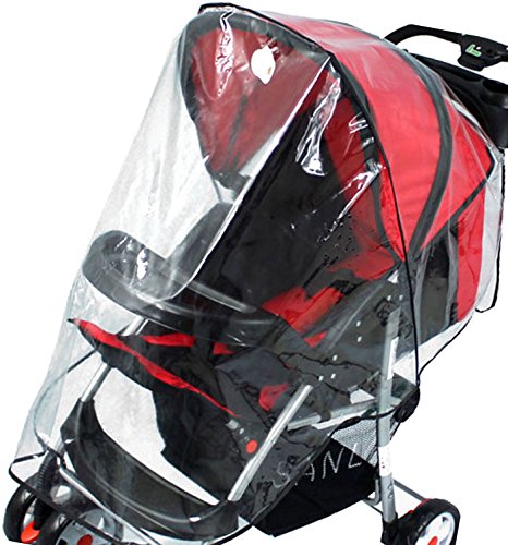 0887415358496 - SIMPLICITY UNIVERSAL WATERPROOF WEATHER & INSECT SHIELD BABY STROLLER COVER