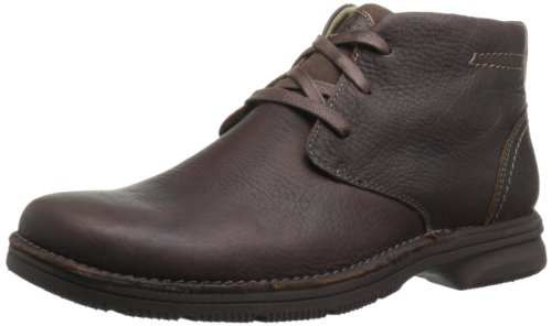 0887460173839 - CLARKS MEN'S SENNER AVE BOOT,BROWN TUMBLED LEATHER,10 M US