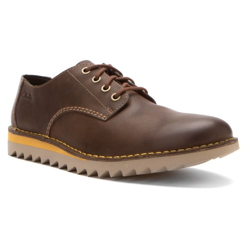 0887460188352 - CLARKS MEN'S NEWBY FLY OXFORD,BROWN LEATHER,13 M US