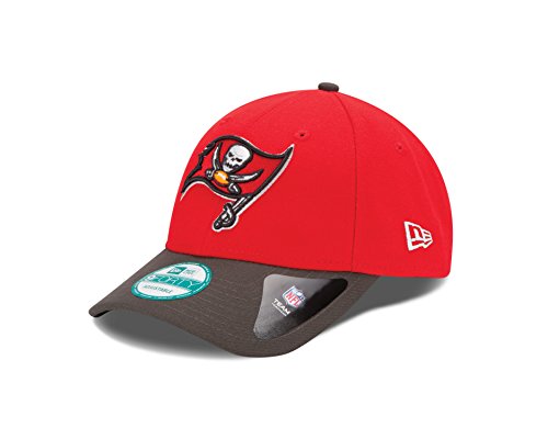 0887496965781 - NFL TAMPA BAY BUCCANEERS THE LEAGUE 9FORTY ADJUSTABLE CAP, ONE SIZE, RED