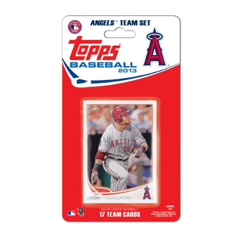 0887521004126 - MLB LOS ANGELES ANGELS TEAM TRADING CARD SET