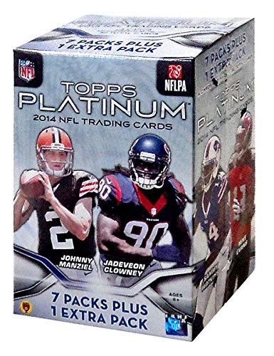 0887521025954 - NFL 2014 TOPPS PLATINUM FOOTBALL TRADING CARD BLASTER BOX
