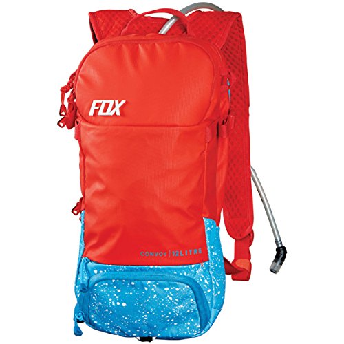 0887537690092 - FOX HEAD CONVOY HYDRATION PACK, RED, ONE SIZE