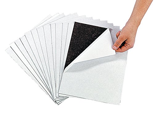 0887600027404 - AWESOME ADHESIVE MAGNETIC SHEETS (12 PACK) PEEL & STICK + FLEXIBLE 8 1/2 X 11.