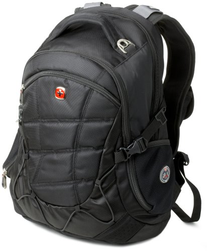 0887604575178 - SWISSGEAR SA9769 BLACK LAPTOP BACKPACK - FITS MOST 15 INCH LAPTOPS AND TABLETS
