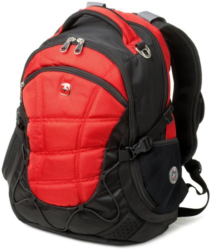 0887638049041 - SWISSGEAR SA9769 RED COMPUTER BACKPACK - FITS MOST 15 INCH LAPTOPS AND TABLETS