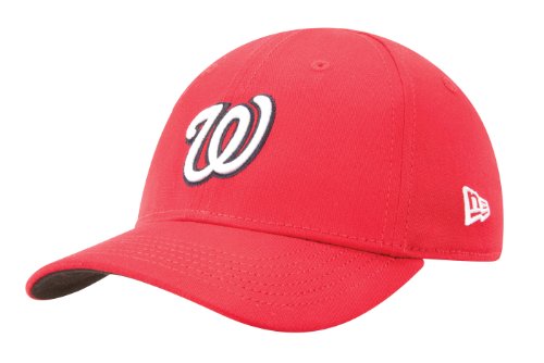 0887649596909 - MLB WASHINGTON NATIONALS KID'S TIE BREAKER 39THIRTY CAP, SCARLET, CHILD/YOUTH