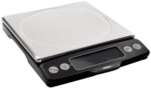 0887658133058 - OXO GOOD GRIPS STAINLESS STEEL FOOD SCALE WITH PULL-OUT DISPLAY