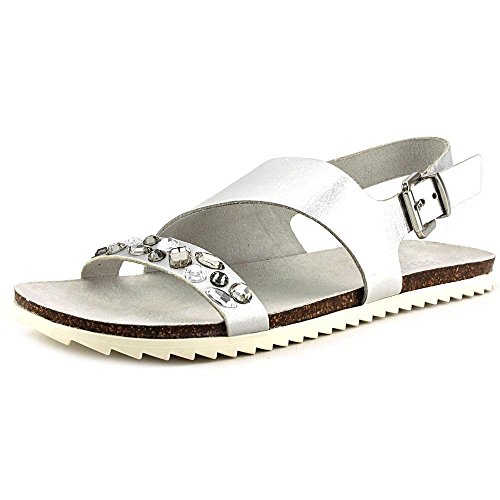 0887692223937 - KENNETH COLE REACTION SLIM ZO 3 OH WOMEN US 7.5 SILVER SANDALS UK 5.5