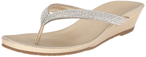 0887692892805 - KENNETH COLE REACTION WOMEN'S GREAT TIME WEDGE SANDAL, SOFT CHAMPAGNE, 9.5 M US