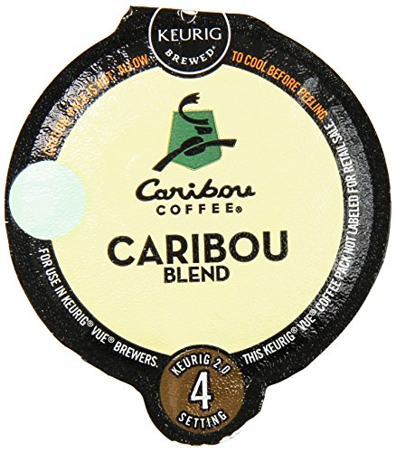 0887699147830 - 32 COUNT - CARIBOU BLEND VUE CUP COFFEE FOR KEURIG VUE BREWERS