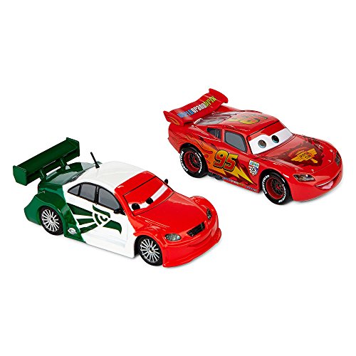 0887734028544 - DISNEY COLLECTION LIGHTNING MCQUEEN AND MEMO ROJAS TOY CAR SET