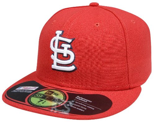 0887755517904 - MLB ST. LOUIS CARDINALS AUTHENTIC ON FIELD GAME 59FIFTY CAP, 7 1/2