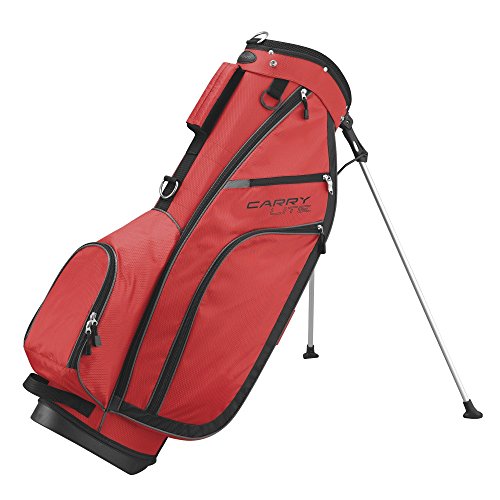 0887768277161 - WILSON CARRY LITE GOLF STAND BAG, RED