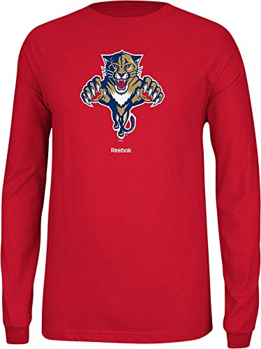 0887782286699 - NHL FLORIDA PANTHERS MEN'S JERSEY CREST LONG SLEEVE TEE, X-LARGE, RED