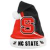 0887849052649 - FOREVER COLLECTIBLES NCAA SWOOP LOGO SANTA HAT, NORTH CAROLINA STATE WOLFPACK