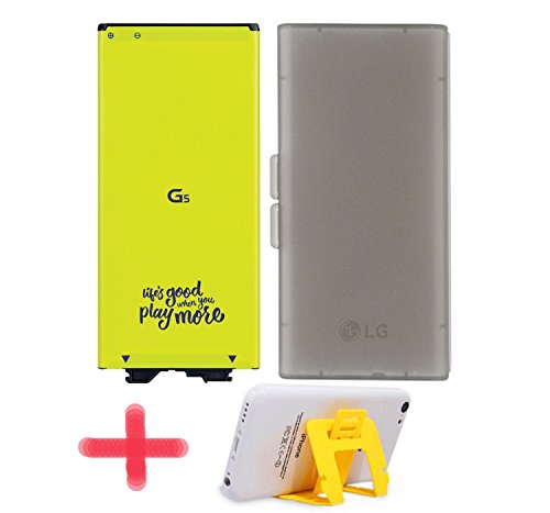 8878777879431 - LG SPARE EXTRA STANDARD REPLACEMENT BATTERY BL-42D1F (BULK PACKAGING) FOR LG G5 WITH TEAMBUCKLE SMARTPHONE CRADLE
