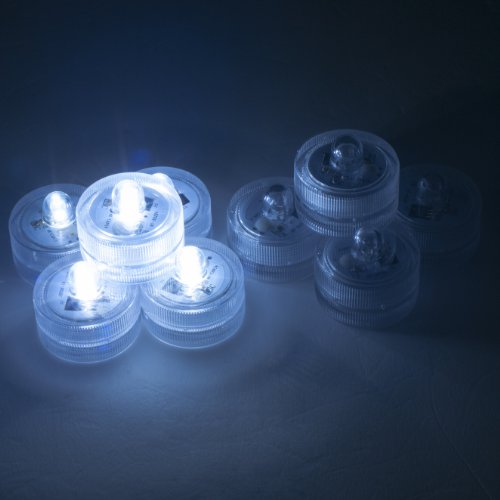0887898367497 - WEANAS® 36X WHITE LED SUBMERSIBLE TEA LIGHT TEALIGHT CANDLES WITH REMOTE CONTROL REPLACEABLE COIN BATTERY UNDERWATER WATERPROOF LAMP 3 DOZENS FOR CHRISTMAS BIRTHDAY WEDDING PARTY OCCASION USE (36, WHITE)