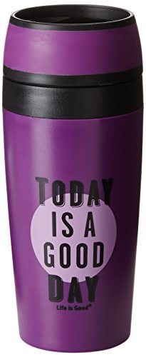 0887941219087 - LIFE IS GOOD POP TOP GOOD DAY TUMBLER (SMOKY PLUM), ONE SIZE