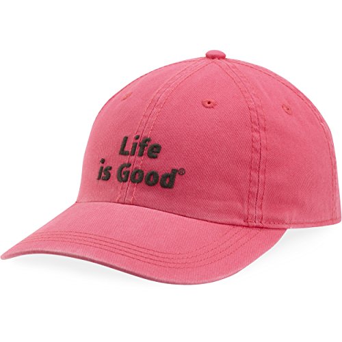 0887941480340 - LIFE IS GOOD BRANDED CHILL CAP LIG POP HAT, POP PINK, ONE SIZE