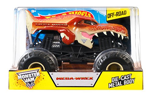 Hot Wheels Monster Trucks 1:24 Mega-Wrex Vehicle