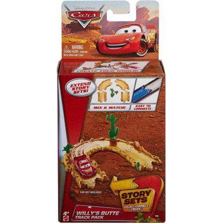 0887961080711 - DISNEY/PIXAR CARS STORY SETS WILLY'S BUTTE TRACK PACK