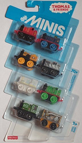 0887961083033 - THOMAS AND FRIENDS MINIS PACK OF 8, CHL92/CHL89 (SPECIAL EDWARD, HENRY, JAMES, R